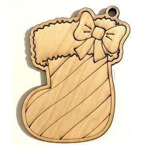Stocking - 1/8" Unfinished Plywood - 8" - #S010